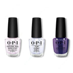 OPI - Nail Lacquer Combo - Base, Top & Havin' a Candy Ol' Time - Long Lasting Formula