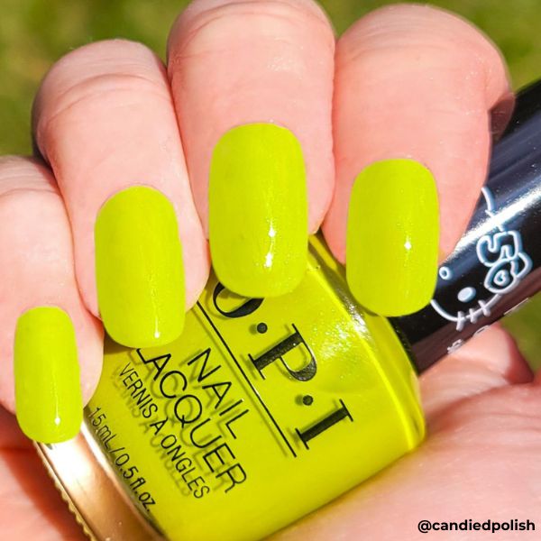 OPI - Nail Lacquer Combo - Base, Top & Hello Kindness - Long Lasting Formula