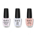 OPI - Nail Lacquer Combo - Base, Top & Humidi-Tea 0.5 oz - Long Lasting Formula