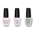 OPI - Nail Lacquer Combo - Base, Top & I Cancer-tainly Shine - Long Lasting Formula