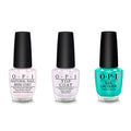 OPI - Nail Lacquer Combo - Base, Top & I'm Yacht Leaving - Long Lasting Formula