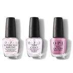 OPI - Nail Lacquer Combo - Base, Top & Incognito Mode - Long Lasting Formula