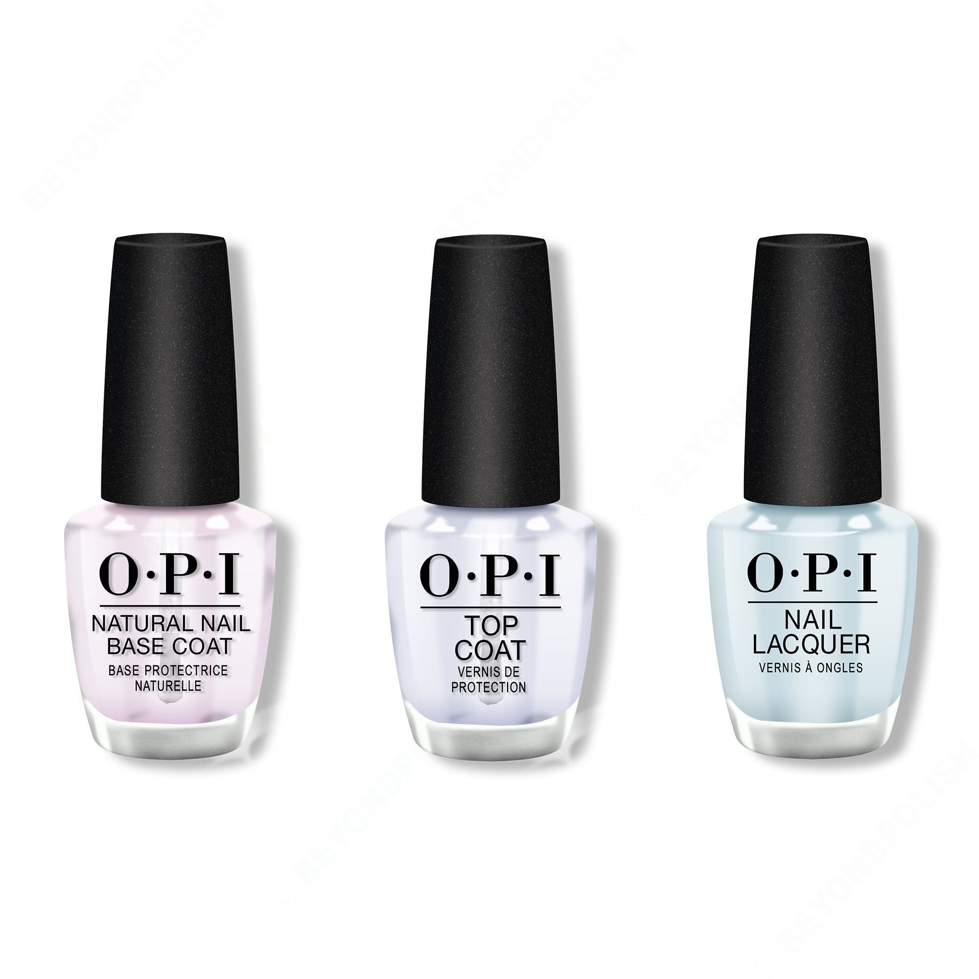 OPI - Nail Lacquer Combo - Base, Top & It's A Boy! 0.5 oz - Long Lasting Formula