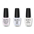 OPI - Nail Lacquer Combo - Base, Top & Kyoto Pearl 0.5 oz - Long Lasting Formula