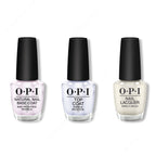 OPI - Nail Lacquer Combo - Base, Top & Let Me Bayou a Drink 0.5 oz - Long Lasting Formula