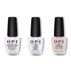 OPI - Nail Lacquer Combo - Base, Top & Lisbon Wants Moor OPI 0.5 oz - Long Lasting Formula