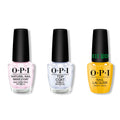 OPI - Nail Lacquer Combo - Base, Top & Love You So Munchkin! - Long Lasting Formula