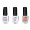 OPI - Nail Lacquer Combo - Base, Top & Machu Peach-u 0.5 oz - Long Lasting Formula