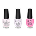 OPI - Nail Lacquer Combo - Base, Top & Makeout-side - Long Lasting Formula