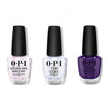 OPI - Nail Lacquer Combo - Base, Top & Mariachi Makes My Day 0.5 oz - Long Lasting Formula