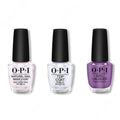 OPI - Nail Lacquer Combo - Base, Top & Medi-take It All In - Long Lasting Formula