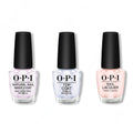 OPI - Nail Lacquer Combo - Base, Top & Mimosas for Mr. & Mrs. 0.5 oz - Long Lasting Formula