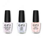 OPI - Nail Lacquer Combo - Base, Top & Mimosas for Mr. & Mrs. 0.5 oz - Long Lasting Formula