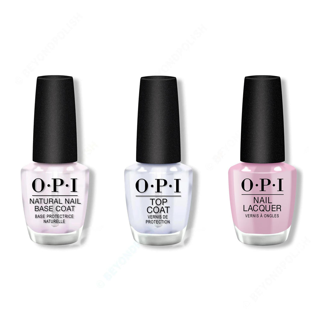 OPI - Nail Lacquer Combo - Base, Top & Mod About Me - OPIcons Spring 2026 - Long Lasting Formula