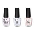 OPI - Nail Lacquer Combo - Base, Top & Movie Buff - Long Lasting Formula