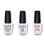 OPI - Nail Lacquer Combo - Base, Top & Movie Buff - Long Lasting Formula
