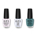 OPI - Nail Lacquer Combo - Base, Top & My Studio's on Spring - Long Lasting Formula