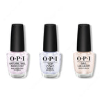 OPI - Nail Lacquer Combo - Base, Top & My Vampire is Buff 0.5 oz - Long Lasting Formula