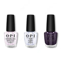 OPI - Nail Lacquer Combo - Base, Top & OPI Ink 0.5 oz - Long Lasting Formula