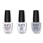 OPI - Nail Lacquer Combo - Base, Top & OPI Nails The Runway 0.5 oz - Long Lasting Formula