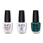 OPI - Nail Lacquer Combo - Base, Top & OPI'm a Gem - Long Lasting Formula