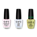 OPI - Nail Lacquer Combo - Base, Top & Oz-Mazing - Long Lasting Formula