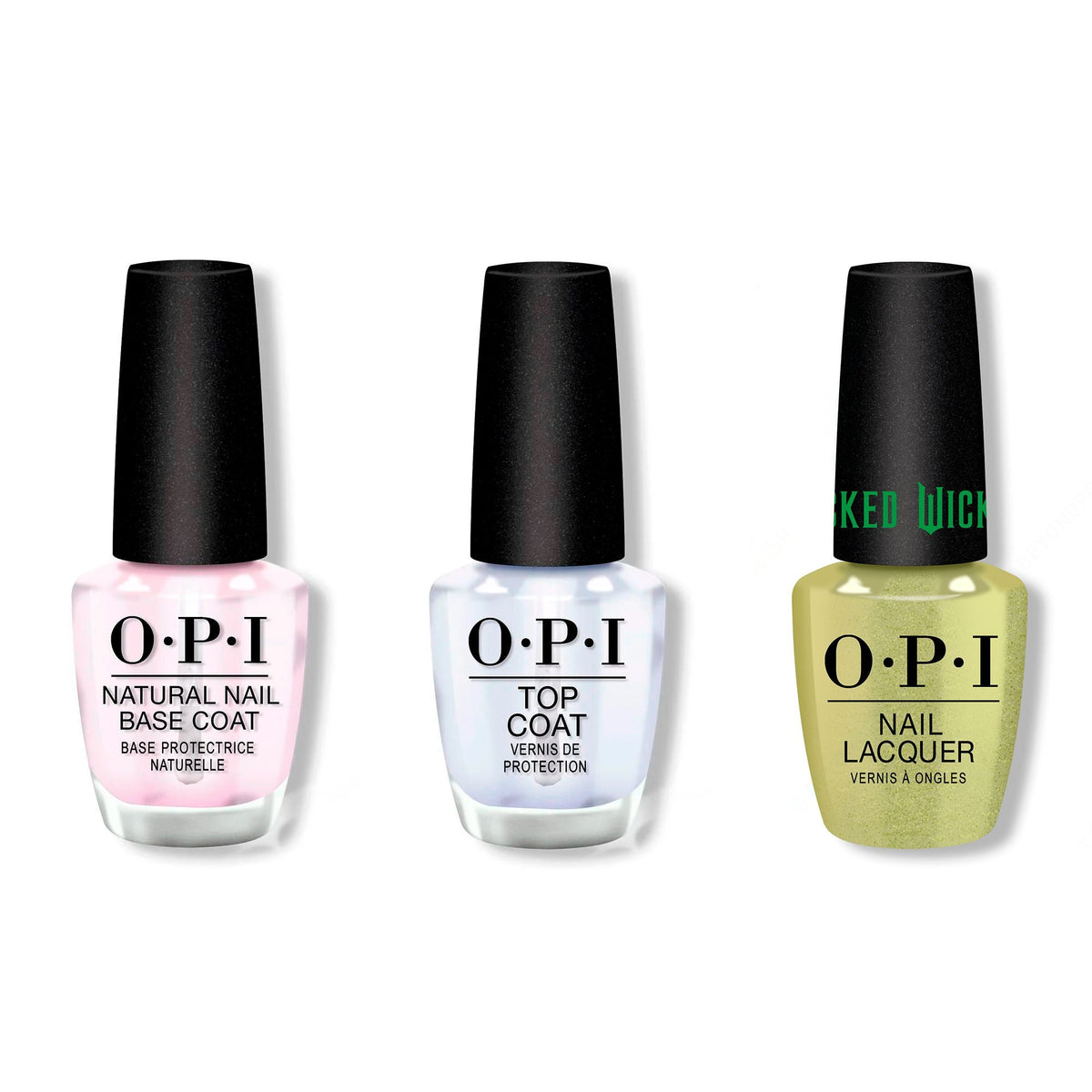 OPI - Nail Lacquer Combo - Base, Top & Oz-Mazing - Long Lasting Formula