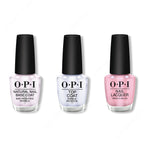 OPI - Nail Lacquer Combo - Base, Top & (P)Ink on Canvas - Long Lasting Formula