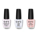 OPI - Nail Lacquer Combo - Base, Top & Passion 0.5 oz - Long Lasting Formula