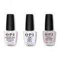 OPI - Nail Lacquer Combo - Base, Top & Peace of Mined - Long Lasting Formula