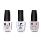 OPI - Nail Lacquer Combo - Base, Top & Peace of Mined - Long Lasting Formula
