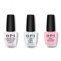 OPI - Nail Lacquer Combo - Base, Top & Pink-ing of You 0.5 oz - Long Lasting Formula