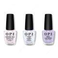 OPI - Nail Lacquer Combo - Base, Top & Put On Something Ice - Long Lasting Formula