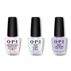 OPI - Nail Lacquer Combo - Base, Top & Put On Something Ice - Long Lasting Formula