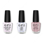 OPI - Nail Lacquer Combo - Base, Top & Quest for Quartz - Long Lasting Formula