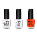 OPI - Nail Lacquer Combo - Base, Top & Rust & Relaxation - Long Lasting Formula