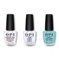 OPI - Nail Lacquer Combo - Base, Top & Sage Simulation - Long Lasting Formula