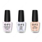 OPI - Nail Lacquer Combo - Base, Top & Samoan Sand 0.5 oz - Long Lasting Formula