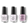 OPI - Nail Lacquer Combo - Base, Top & Shellmates Forever! 0.5 oz - Long Lasting Formula