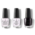 OPI - Nail Lacquer Combo - Base, Top & Shh It's Top Secret! 0.5 oz - Long Lasting Formula