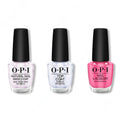 OPI - Nail Lacquer Combo - Base, Top & Shorts Story 0.5 oz - Long Lasting Formula