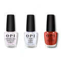 OPI - Nail Lacquer Combo - Base, Top & Star-zipan on the Tree - Long Lasting Formula