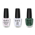 OPI - Nail Lacquer Combo - Base, Top & Stay Off the Lawn!! 0.5 oz - Long Lasting Formula