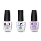 OPI - Nail Lacquer Combo - Base, Top & Suga Cookie - Long Lasting Formula
