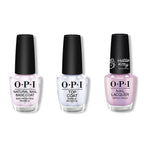 OPI - Nail Lacquer Combo - Base, Top & Supercute Color - Long Lasting Formula