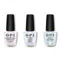 OPI - Nail Lacquer Combo - Base, Top & Suzi Without a Paddle 0.5 oz - Long Lasting Formula