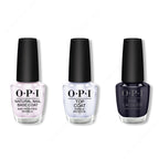 OPI - Nail Lacquer Combo - Base, Top & Suzi & the Arctic Fox 0.5 oz - Long Lasting Formula