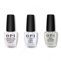 OPI - Nail Lacquer Combo - Base, Top & Suzi's Pager - Long Lasting Formula