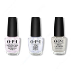 OPI - Nail Lacquer Combo - Base, Top & Suzi's Pager - Long Lasting Formula