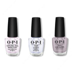 OPI - Nail Lacquer Combo - Base, Top & Taupe-less Beach 0.5 oz - Long Lasting Formula